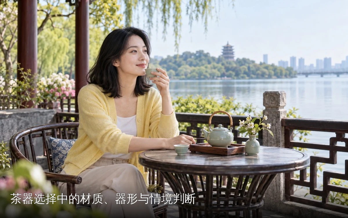 茶器选择中的材质、器形与情境判断
