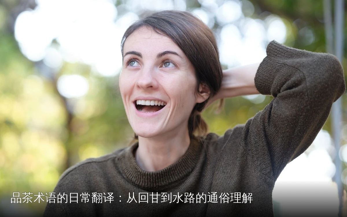 品茶术语的日常翻译：从回甘到水路的通俗理解