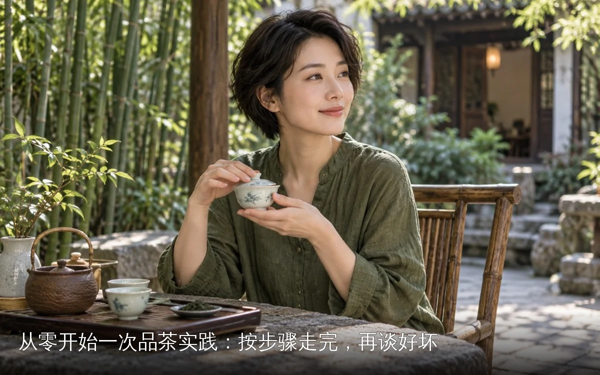 从零开始一次品茶实践：按步骤走完，再谈好坏
